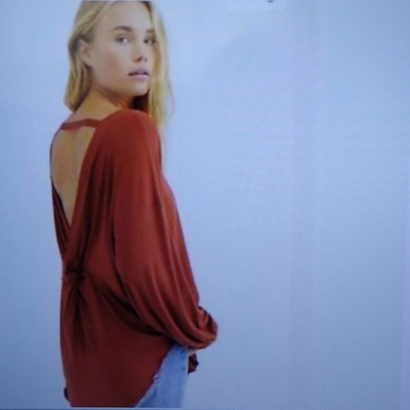 Free People Shimmy Shake Top size XS Cowboy color - Picture 10 of 11